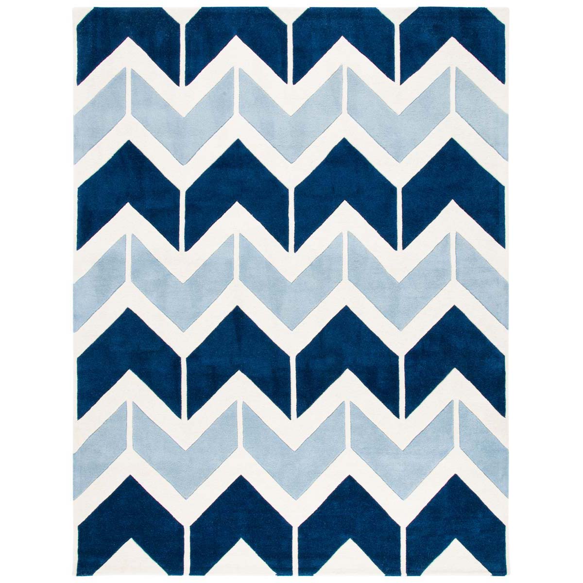 Safavieh Chatham 756 Rug, CHT756 - Dark Blue / Light Blue