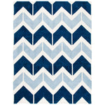 Safavieh Chatham 756 Rug, CHT756 - Dark Blue / Light Blue