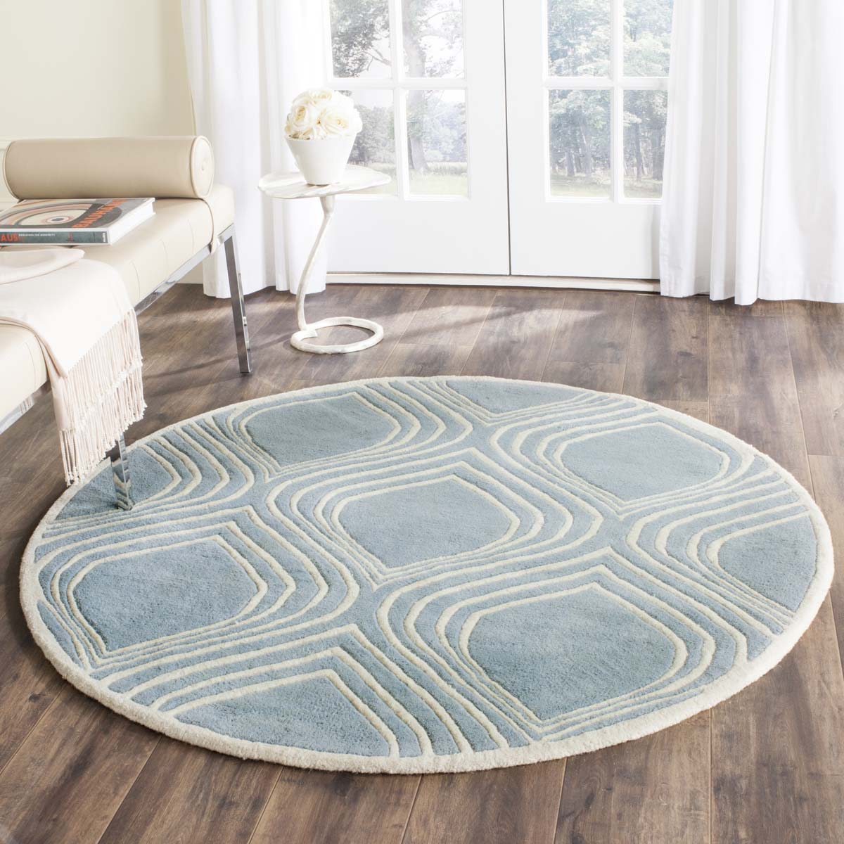 Safavieh Chatham 758 Rug, CHT758 - Blue / Ivory