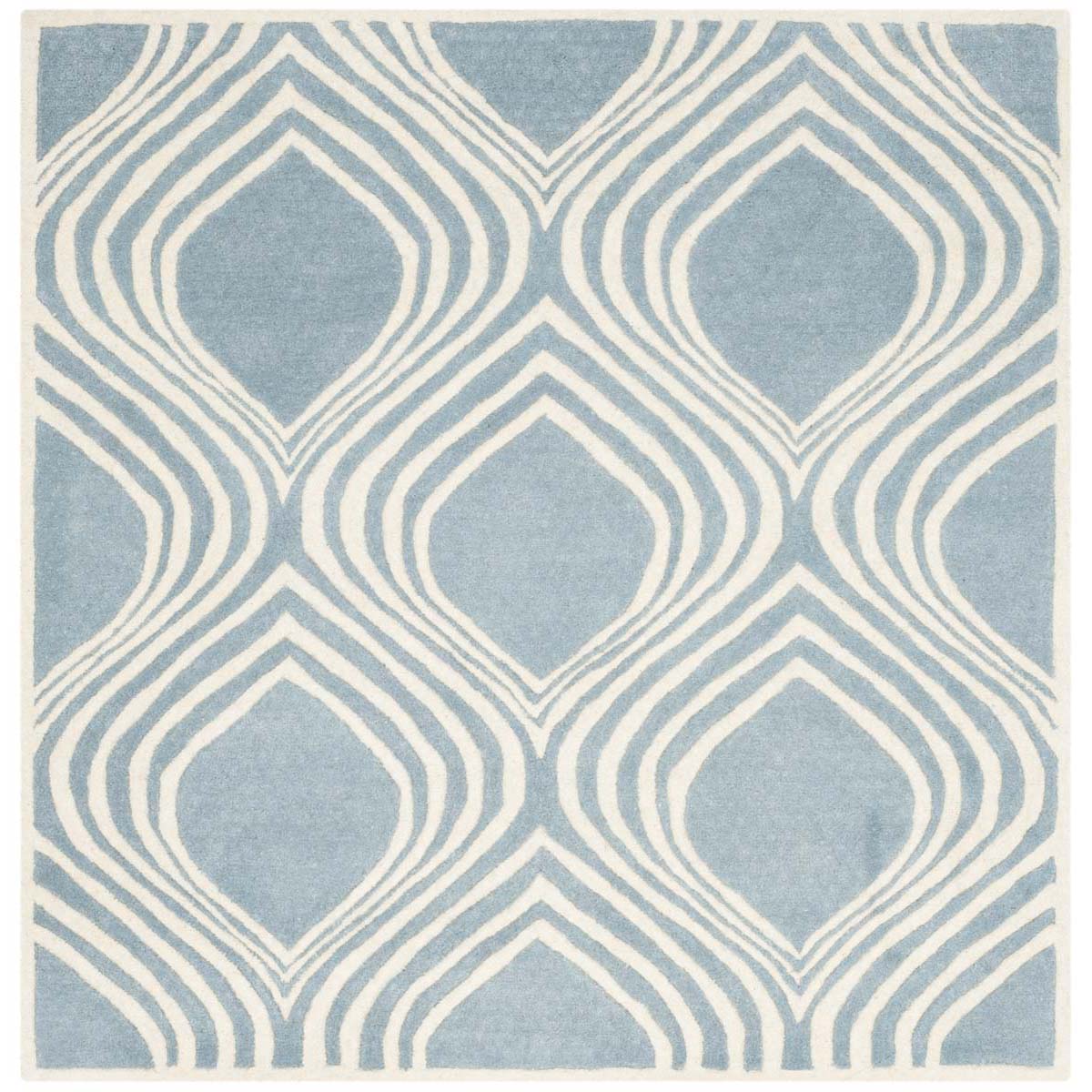 Safavieh Chatham 758 Rug, CHT758 - Blue / Ivory