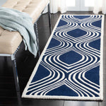 Safavieh Chatham 758 Rug, CHT758 - Dark Blue / Ivory