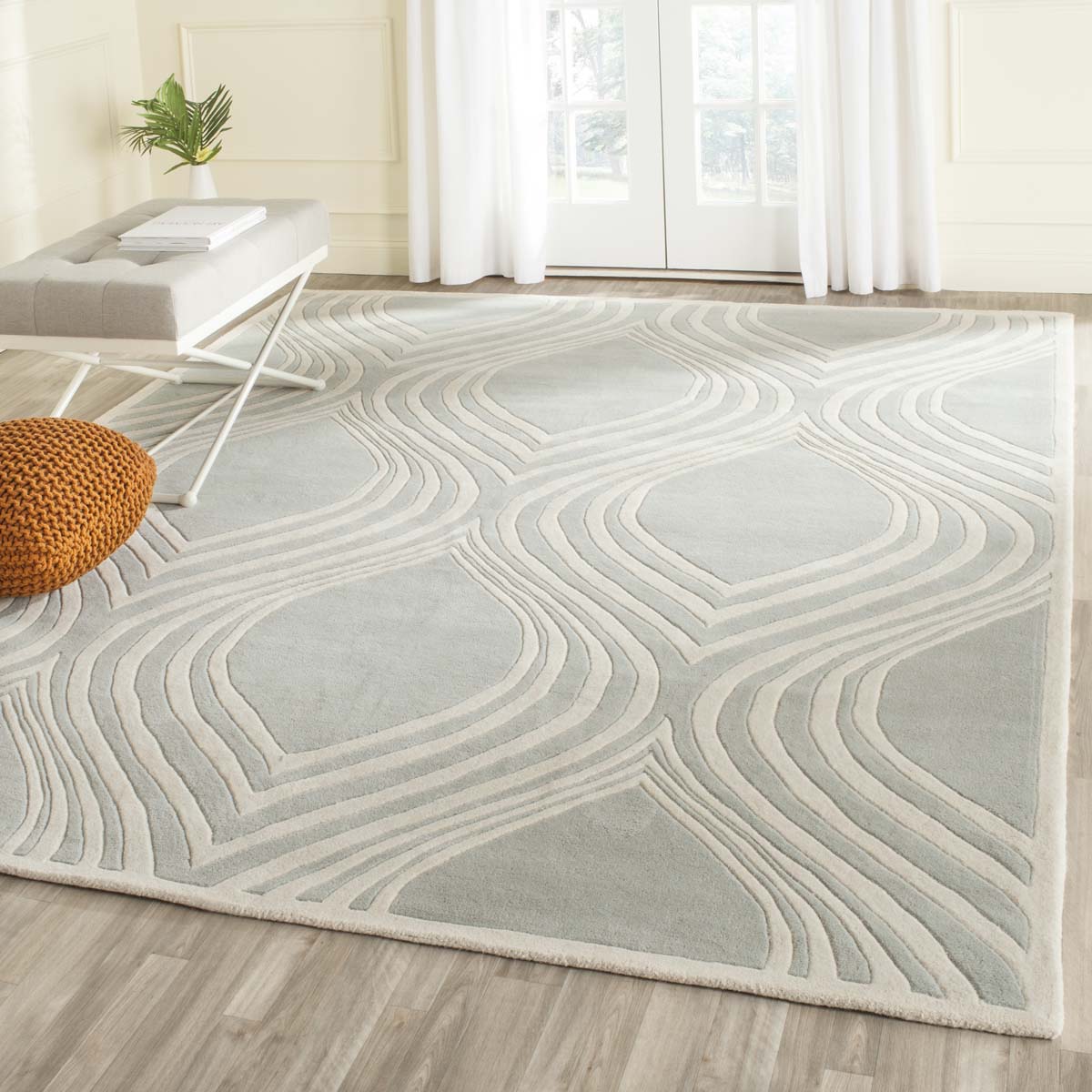 Safavieh Chatham 758 Rug, CHT758 - Grey / Ivory