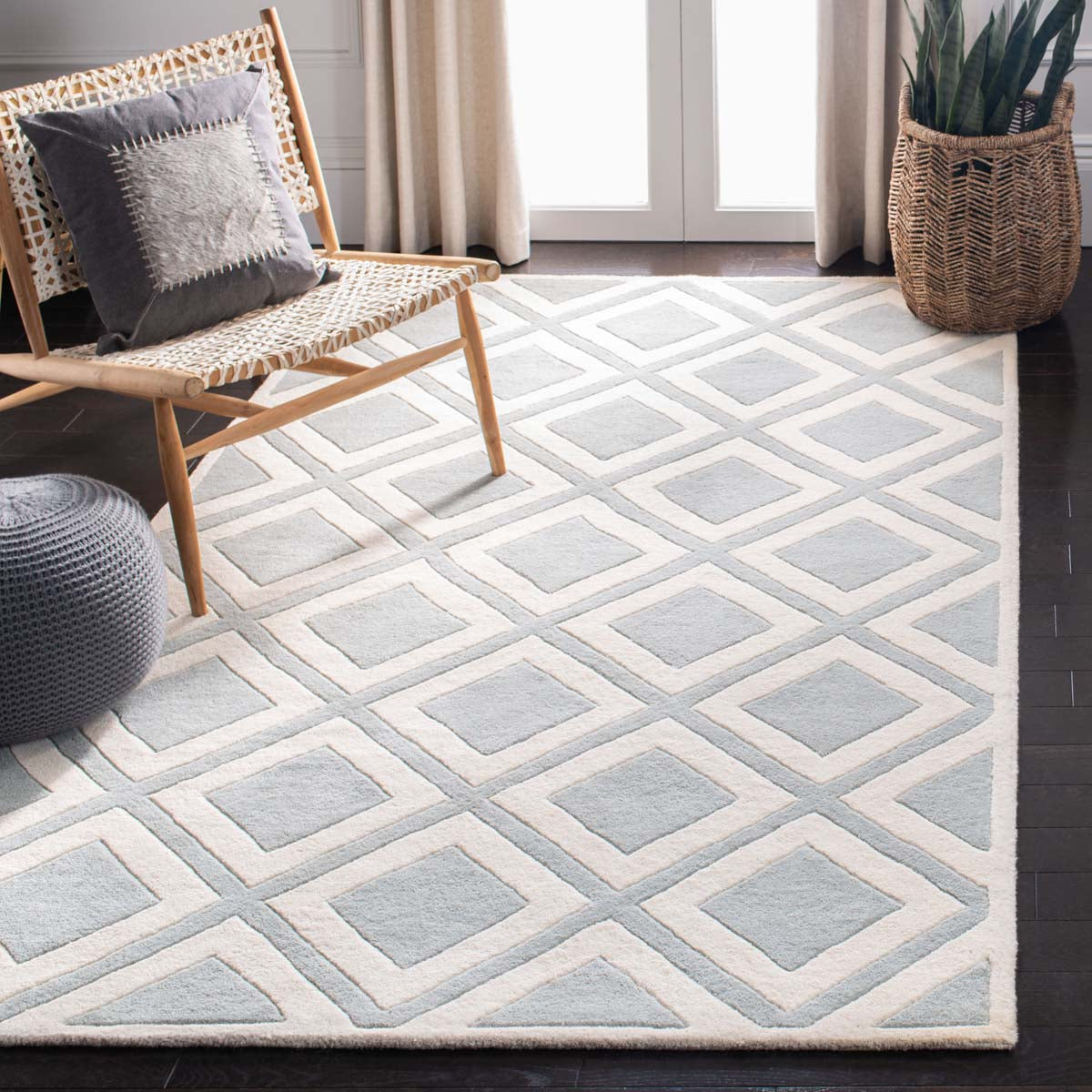Safavieh Chatham 759 Rug, CHT759 - Grey / Ivory