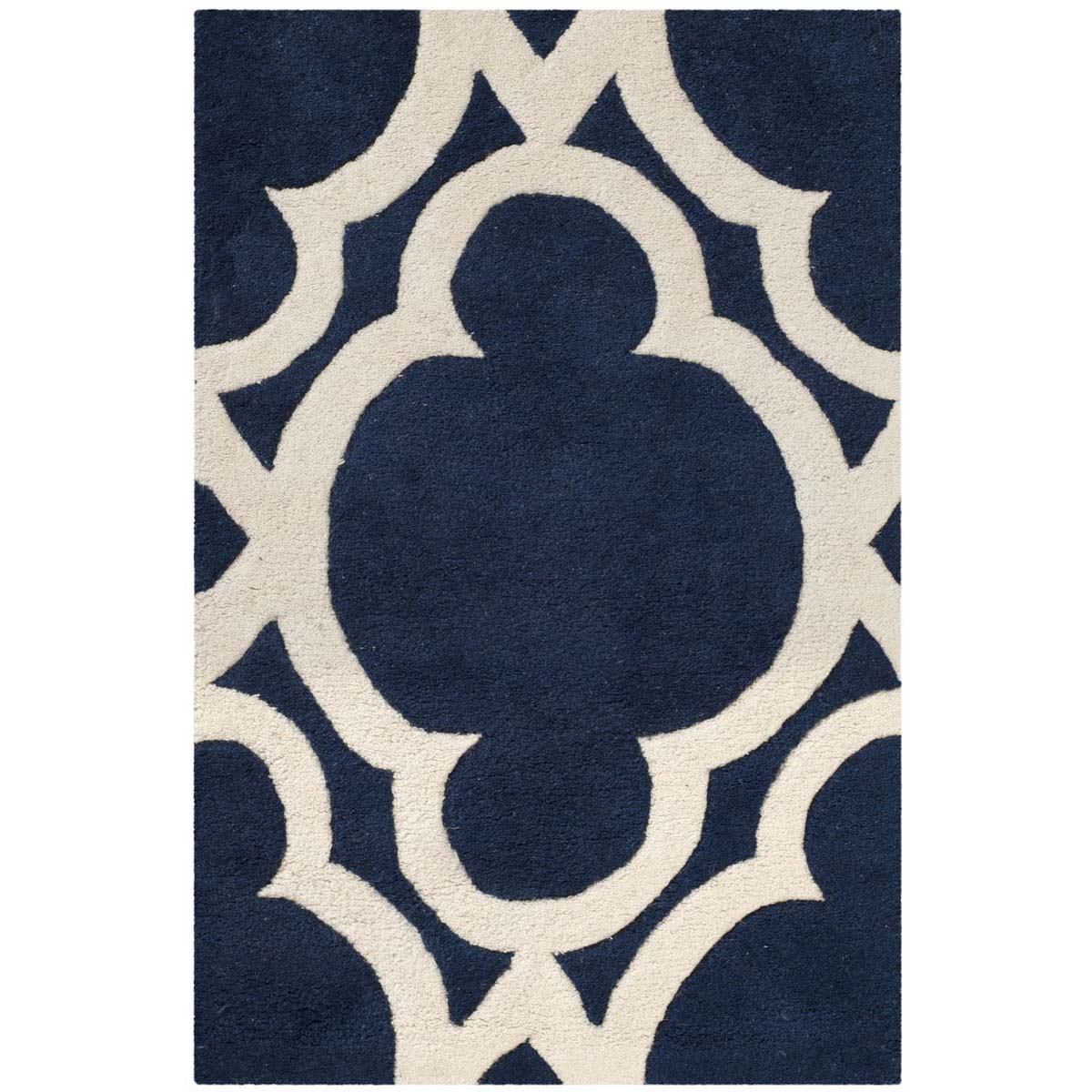 Safavieh Chatham 762 Rug, CHT762 - Dark Blue / Ivory