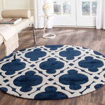 Safavieh Chatham 762 Rug, CHT762 - Dark Blue / Ivory