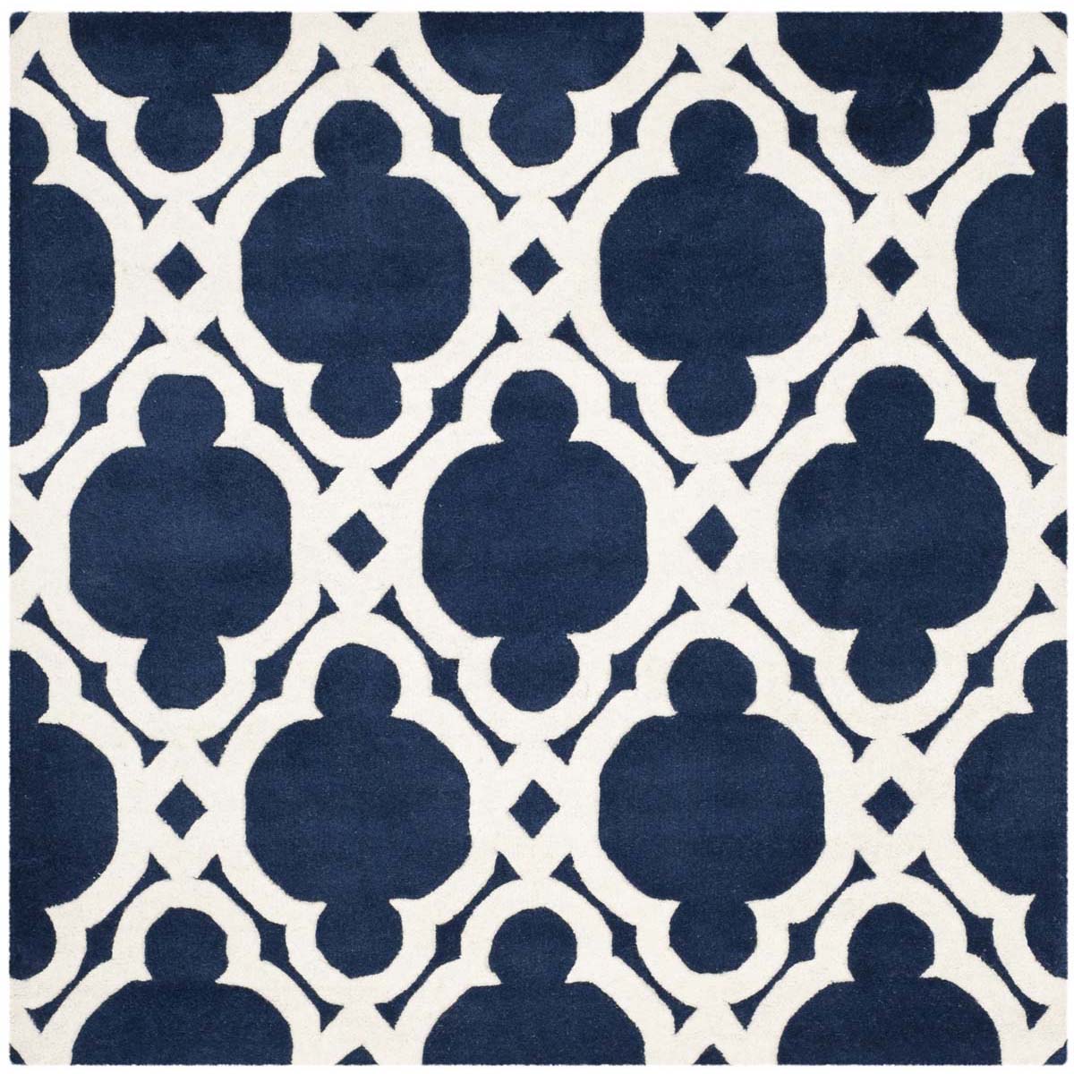 Safavieh Chatham 762 Rug, CHT762 - Dark Blue / Ivory