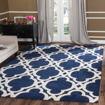Safavieh Chatham 762 Rug, CHT762 - Dark Blue / Ivory