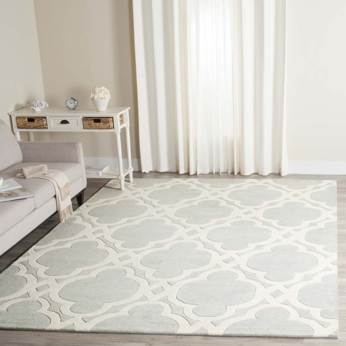 Safavieh Chatham 762 Rug, CHT762 - Grey / Ivory