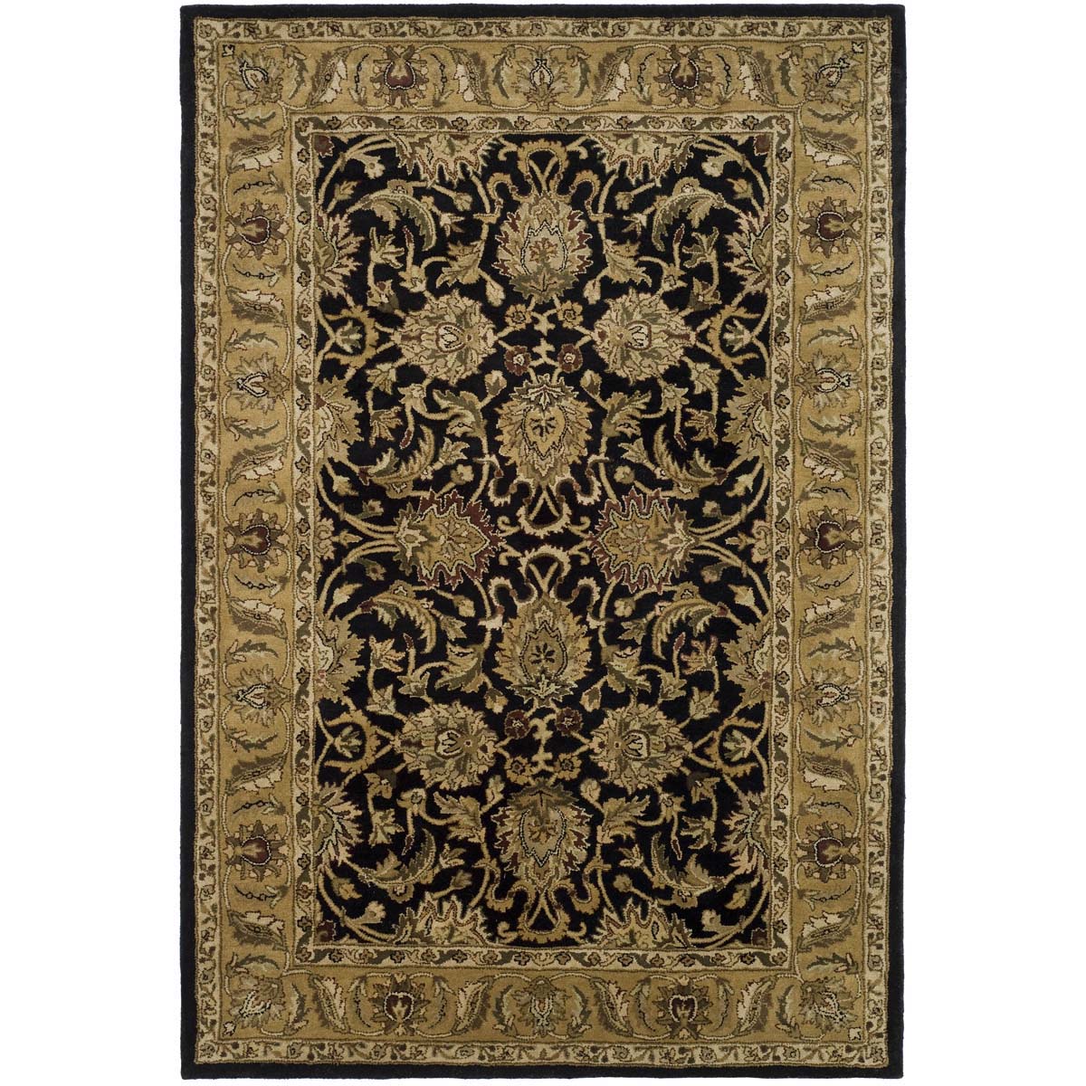 Safavieh Classic 52A Rug, CL252A - Black / Gold