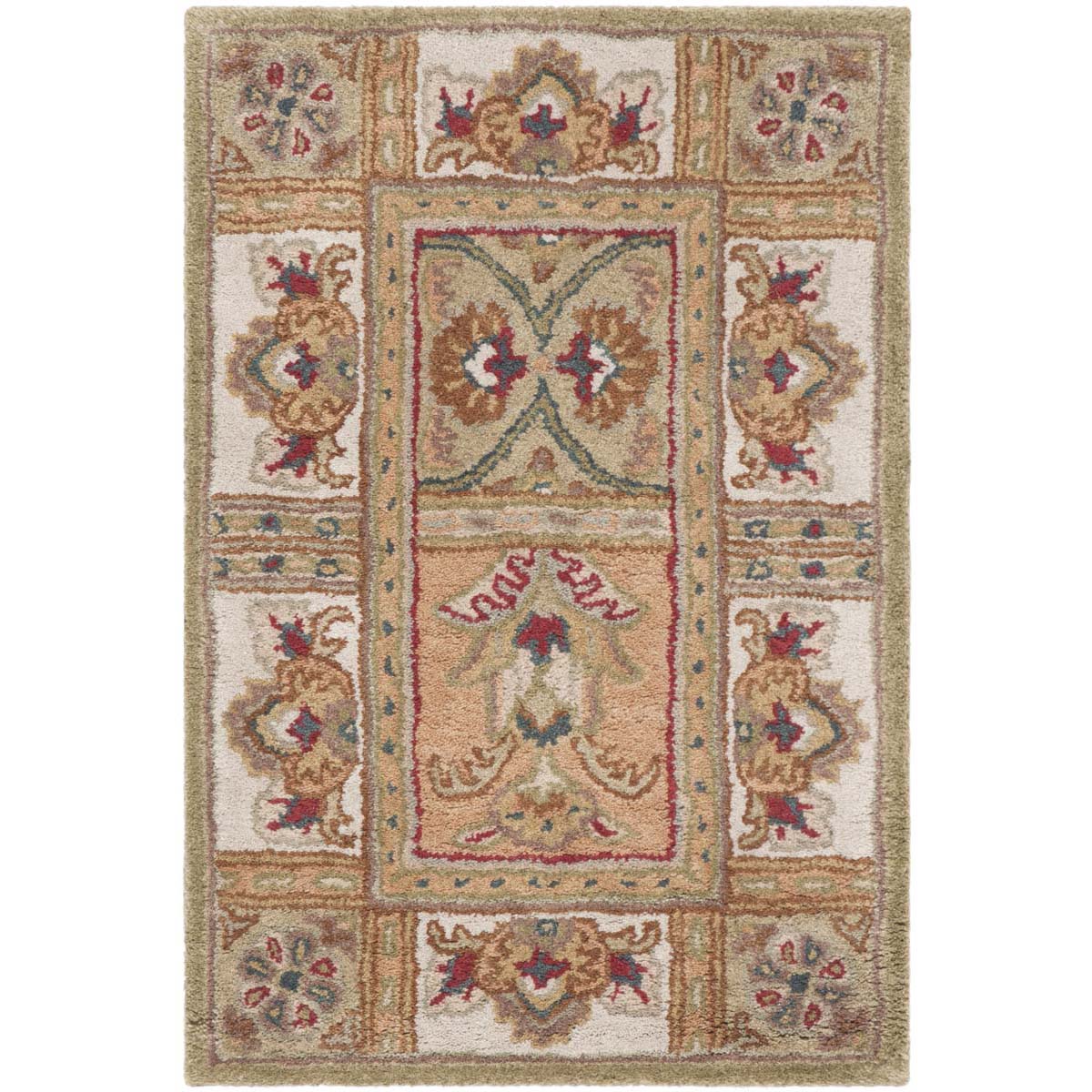 Safavieh Classic 305 Rug, CL305 - Sage / Multi