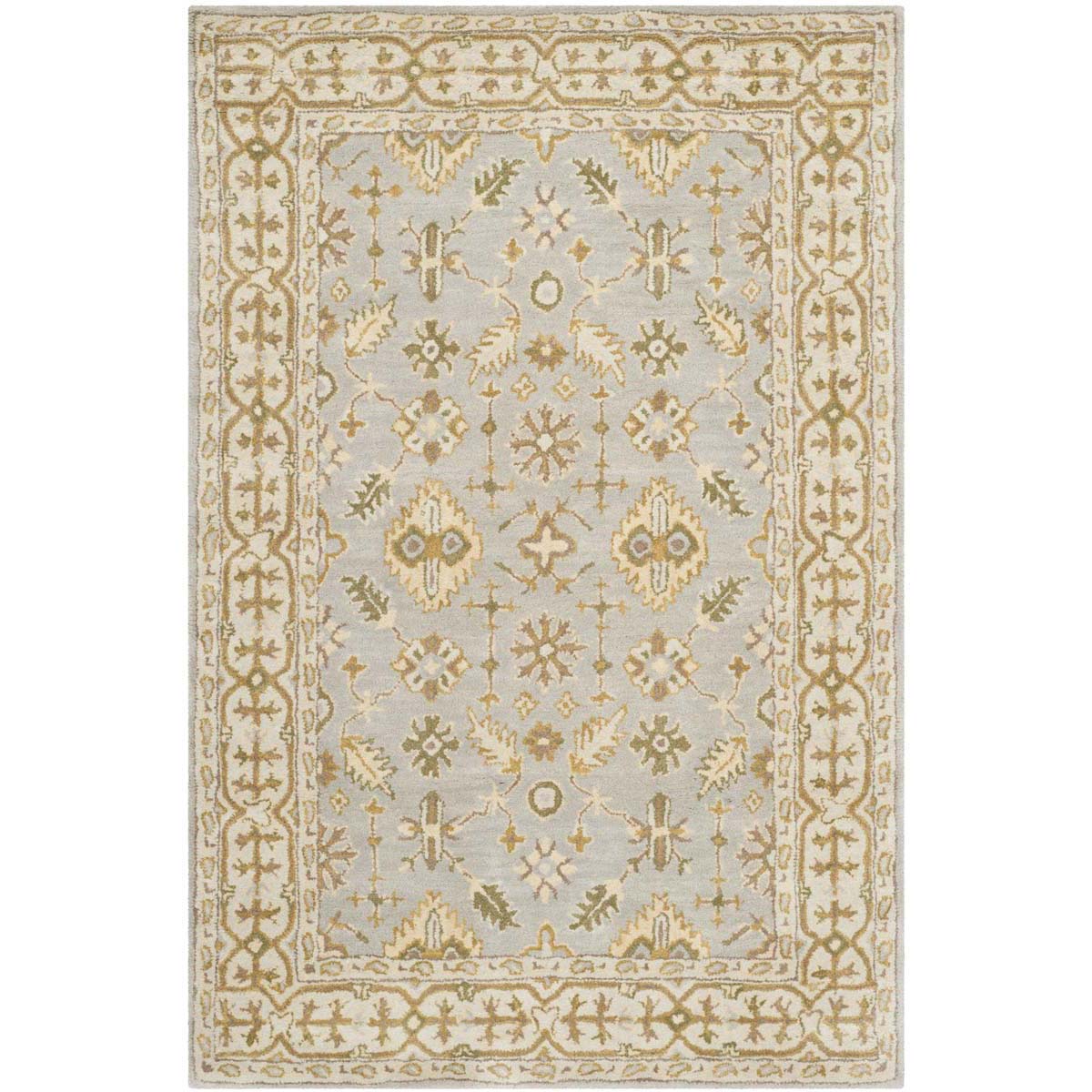 Safavieh Classic 33A Rug, CL933A - Light Blue / Ivory