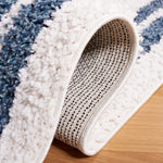 Safavieh Calico Shag 100 Rug, CLC100 - Ivory / Blue