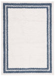 Safavieh Calico Shag 100 Rug, CLC100 - Ivory / Blue