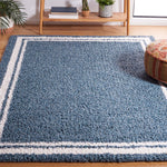 Safavieh Calico Shag 100 Rug, CLC100 - Blue / Ivory