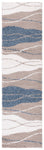 Safavieh Calico Shag 108 Rug, CLC108 - Taupe / Blue