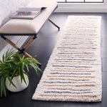 Safavieh Calico Shag 110 Rug, CLC110 - Ivory / Gold