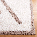 Safavieh Calico Shag 114 Rug, CLC114 - Ivory / Blue