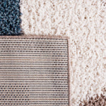 Safavieh Calico Shag 114 Rug, CLC114 - Ivory / Blue