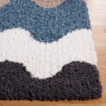 Safavieh Calico Shag 116 Rug, CLC116 - Black / Taupe