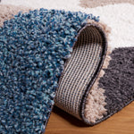 Safavieh Calico Shag 116 Rug, CLC116 - Black / Taupe