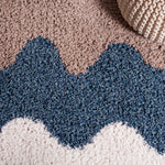 Safavieh Calico Shag 116 Rug, CLC116 - Black / Taupe