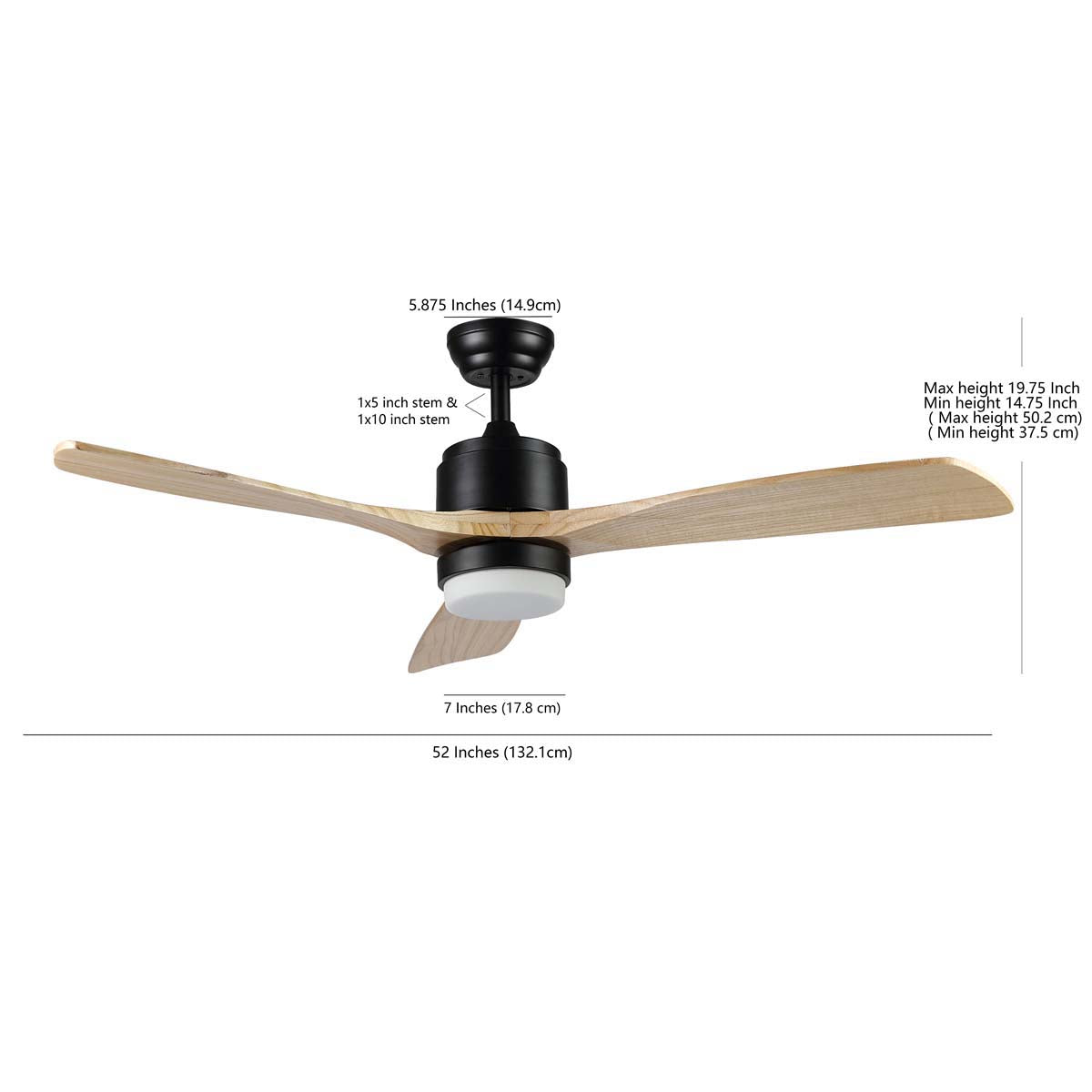 Safavieh Vencin Ceiling Fan Light , CLF1020 - Assorted