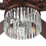 Safavieh Laurila Ceiling Fan/Remote , CLF1025 - Rust