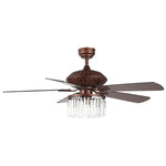 Safavieh Laurila Ceiling Fan/Remote , CLF1025 - Rust