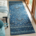 Safavieh Classic Vintage 101 Rug, CLV101 - Blue / Charcoal