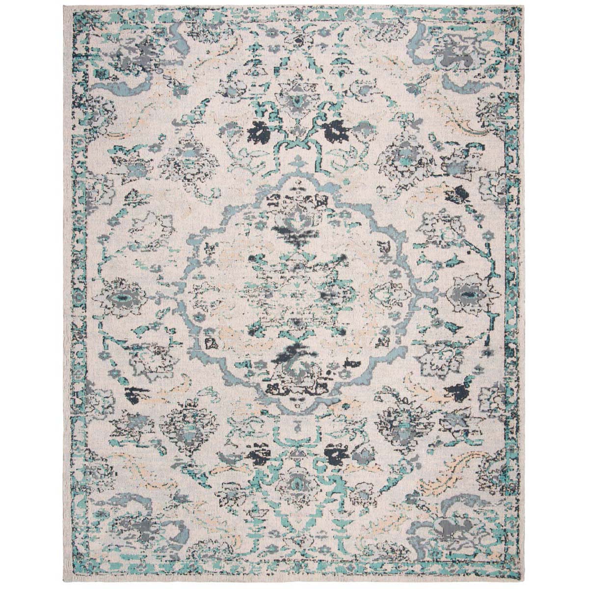 Safavieh Classic Vintage 102 Rug, CLV102 - Grey / Turquoise