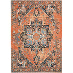 Safavieh Classic Vintage 111 Rug, CLV111 - Orange / Navy