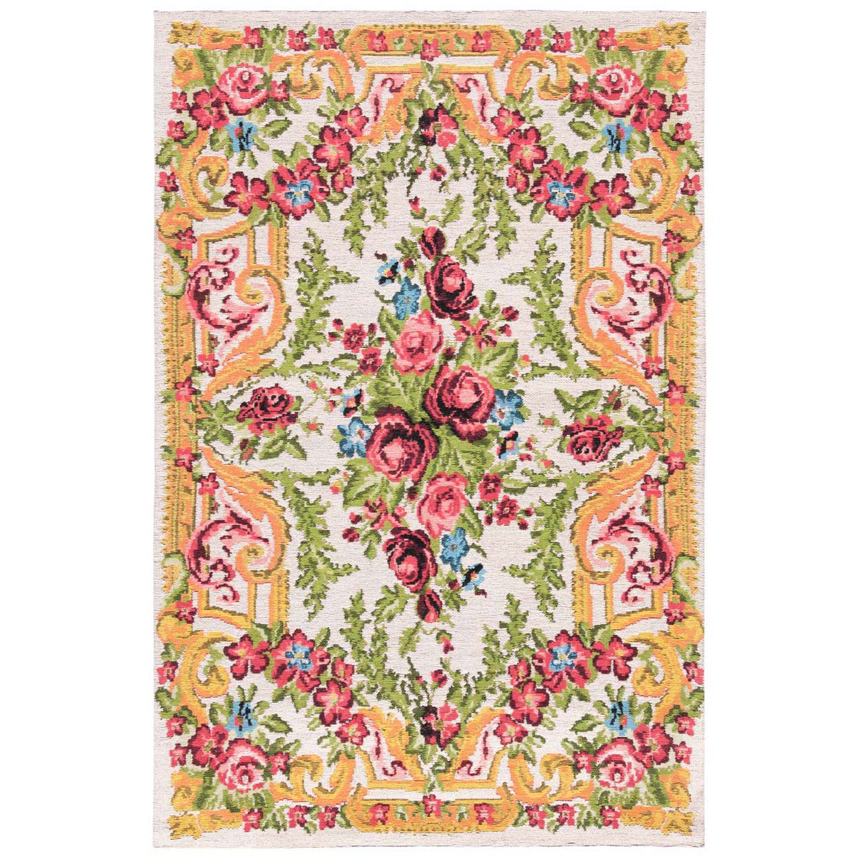 Safavieh Classic Vintage 112 Rug, CLV112 - Ivory / Rose