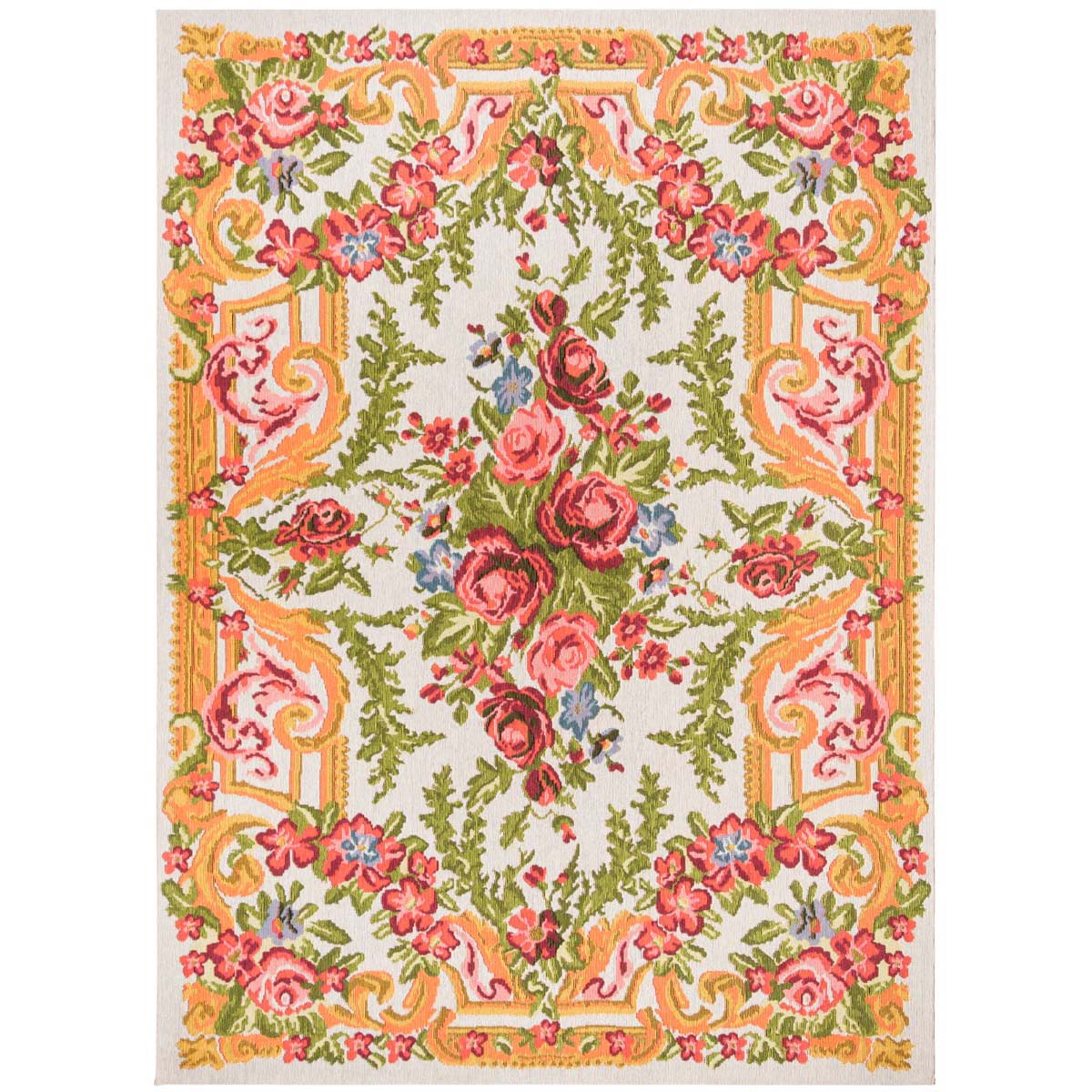 Safavieh Classic Vintage 112 Rug, CLV112 - Ivory / Rose