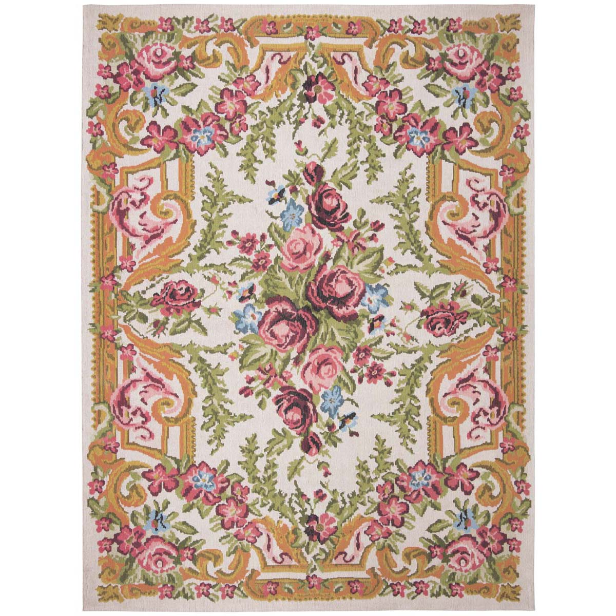 Safavieh Classic Vintage 112 Rug, CLV112 - Ivory / Rose