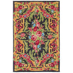 Safavieh Classic Vintage 112 Rug, CLV112 - Black / Rose