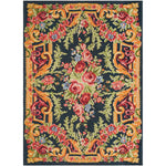 Safavieh Classic Vintage 112 Rug, CLV112 - Black / Rose