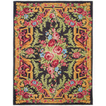 Safavieh Classic Vintage 112 Rug, CLV112 - Black / Rose