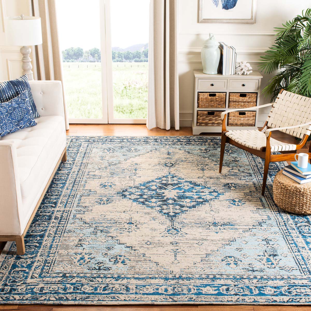 Safavieh Classic Vintage 113 Rug, CLV113 - Blue