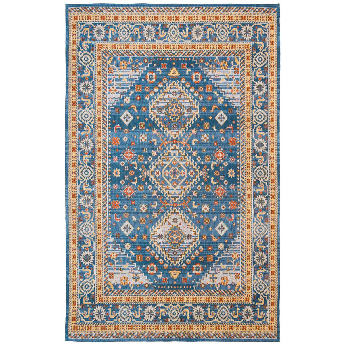 Safavieh Classic Vintage 114 Rug, CLV114 - Blue / Gold