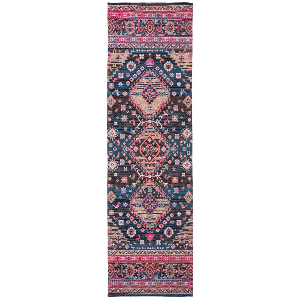 Safavieh Classic Vintage 114 Rug, CLV114 - Navy / Pink