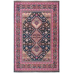 Safavieh Classic Vintage 114 Rug, CLV114 - Navy / Pink