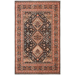 Safavieh Classic Vintage 114 Rug, CLV114 - Black / Rust