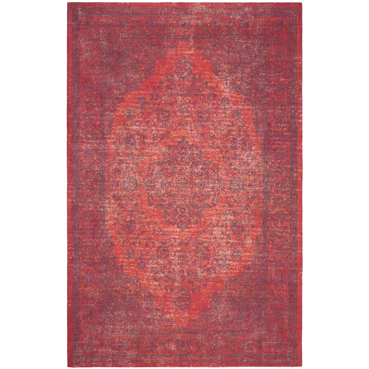 Safavieh Classic Vintage 121 Rug, CLV121 - Orange / Red