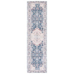 Safavieh Classic Vintage 206 Rug, CLV206 - Light Blue / Rust