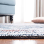 Safavieh Classic Vintage 206 Rug, CLV206 - Light Blue / Rust