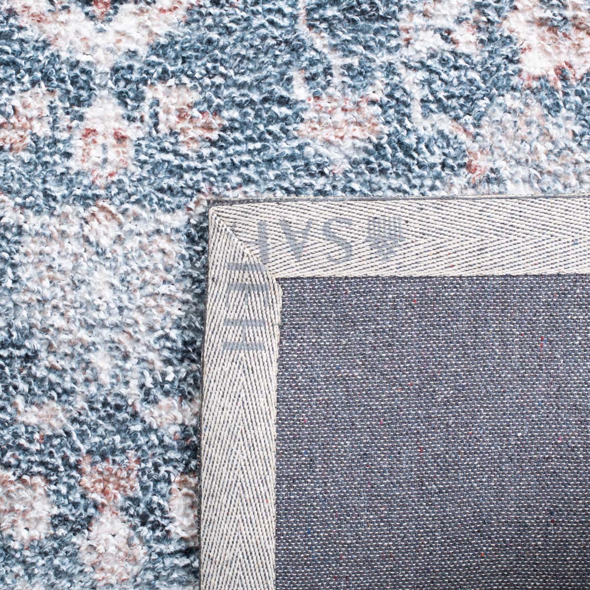 Safavieh Classic Vintage 206 Rug, CLV206 - Light Blue / Rust
