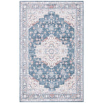 Safavieh Classic Vintage 206 Rug, CLV206 - Light Blue / Rust