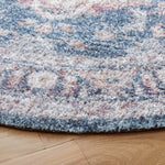 Safavieh Classic Vintage 206 Rug, CLV206 - Light Blue / Rust