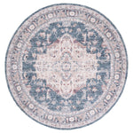 Safavieh Classic Vintage 206 Rug, CLV206 - Light Blue / Rust