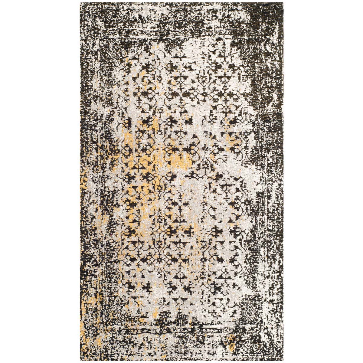 Safavieh Classic Vintage 223 Rug, CLV223 - Black / Silver